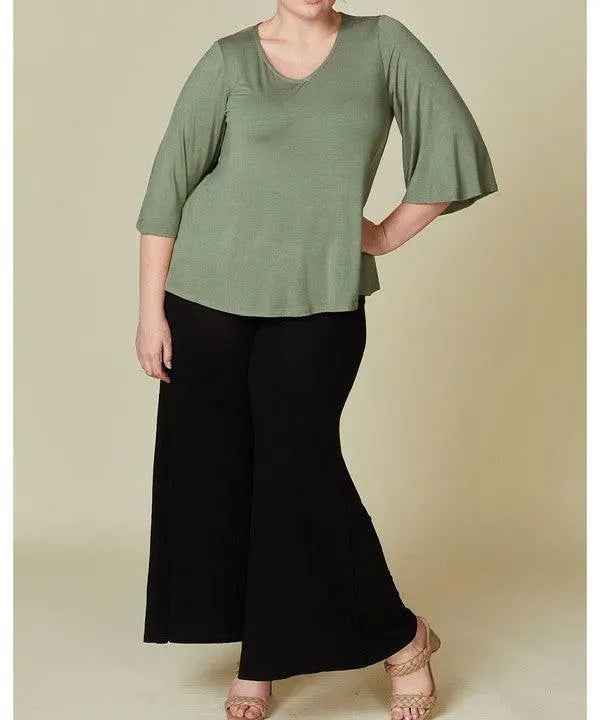 BAMBOO MISSYDAY CURVY TOP - FamilyClothes