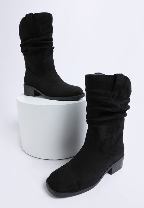 Ottawa Slouchy Cowboy Boots - FamilyClothes