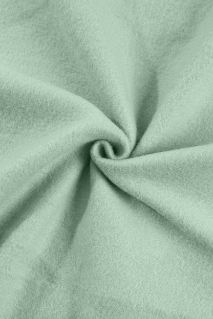 Solid Zip-Up Jacket and Drawstring Pants Set - FamilyClothes