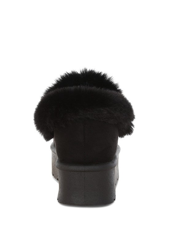 Zeta Charm Detail Slip On Snow Boots - FamilyClothes