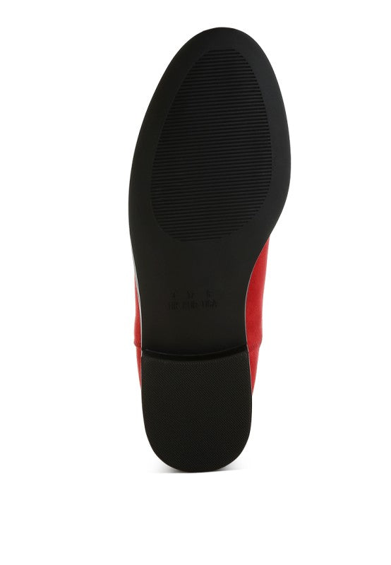 Ayasa Low Block Heel Chelsea Boots - FamilyClothes