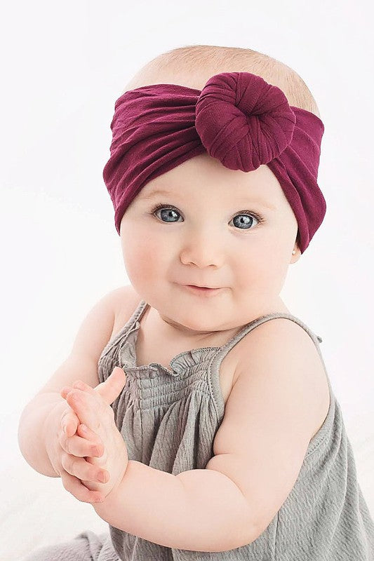 Kid Size Super Soft Donut Turban Headband - FamilyClothes