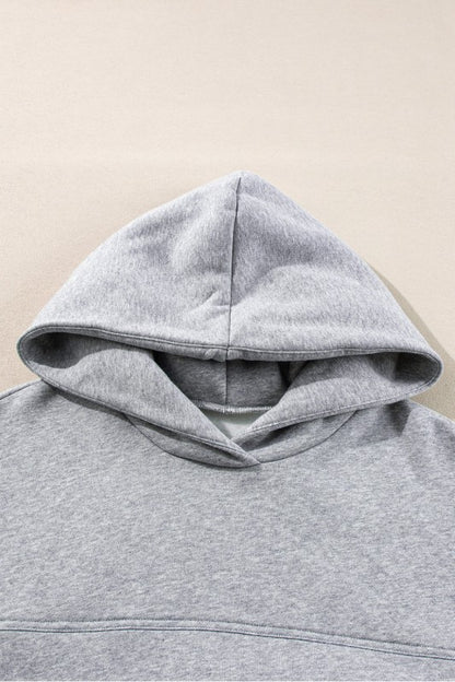 Solid Reverse Seams Hoodie and Joggers Set - FamilyClothes