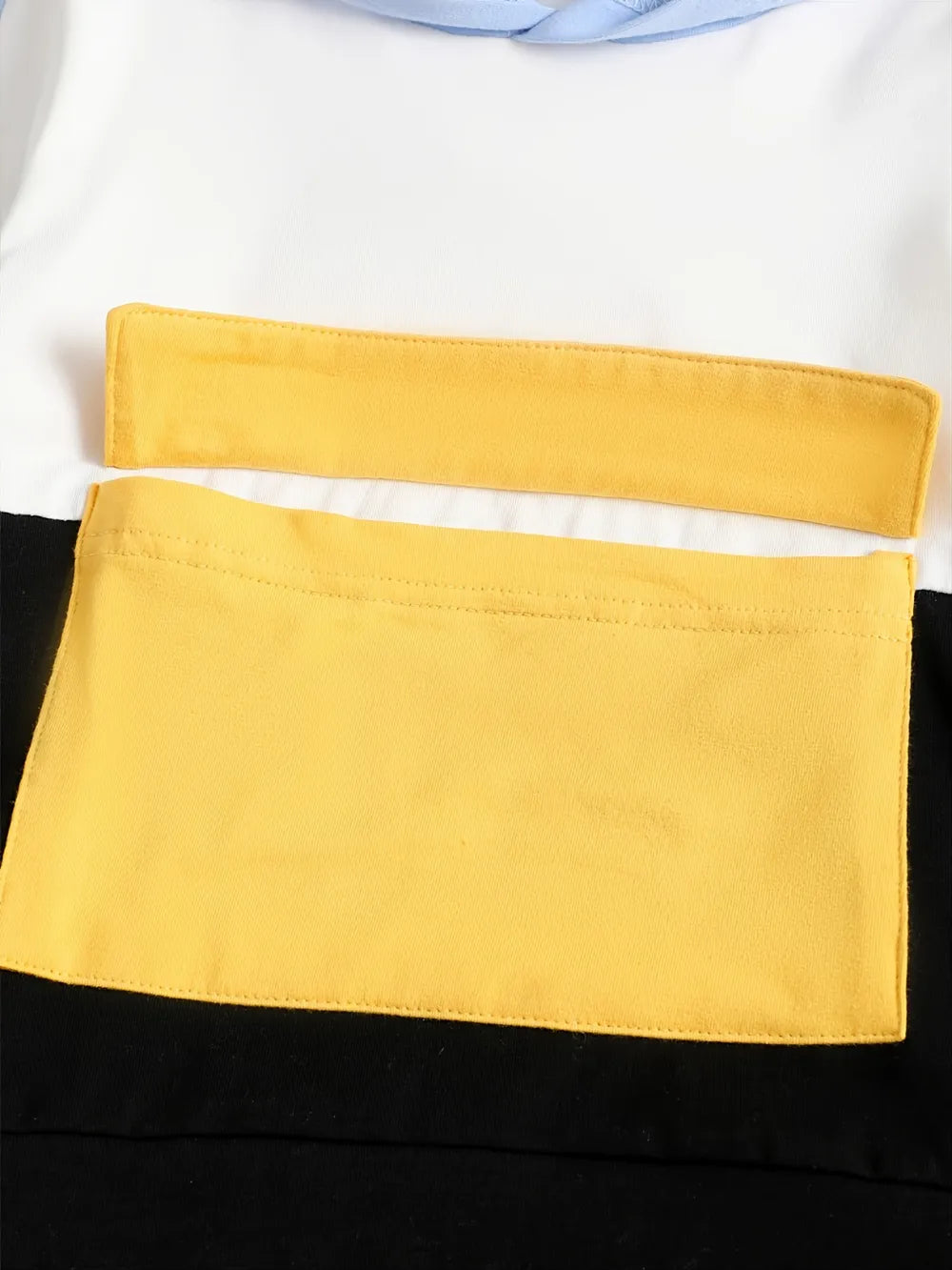 Children's Color Block Hoodie and Pants Set - FamilyClothes