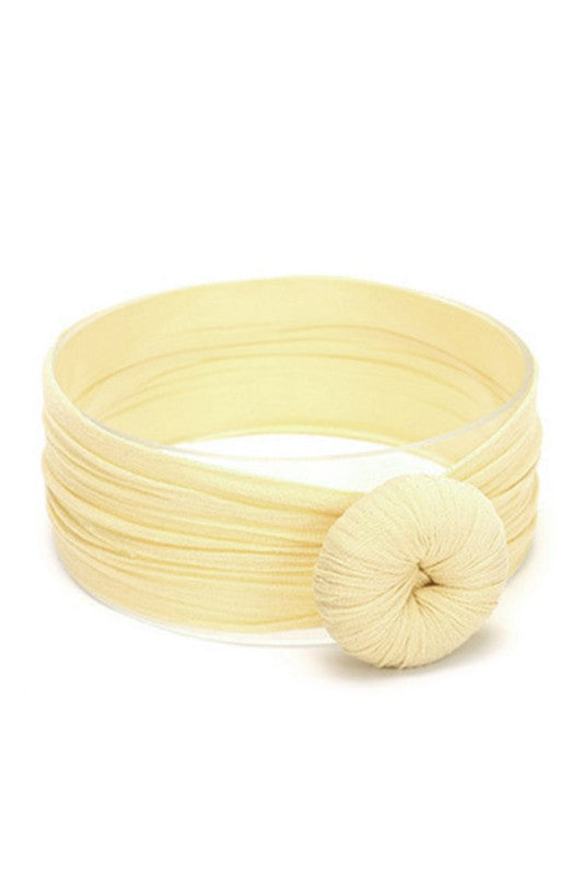 Kid Size Super Soft Donut Turban Headband - FamilyClothes