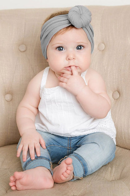 Kid Size Super Soft Donut Turban Headband - FamilyClothes