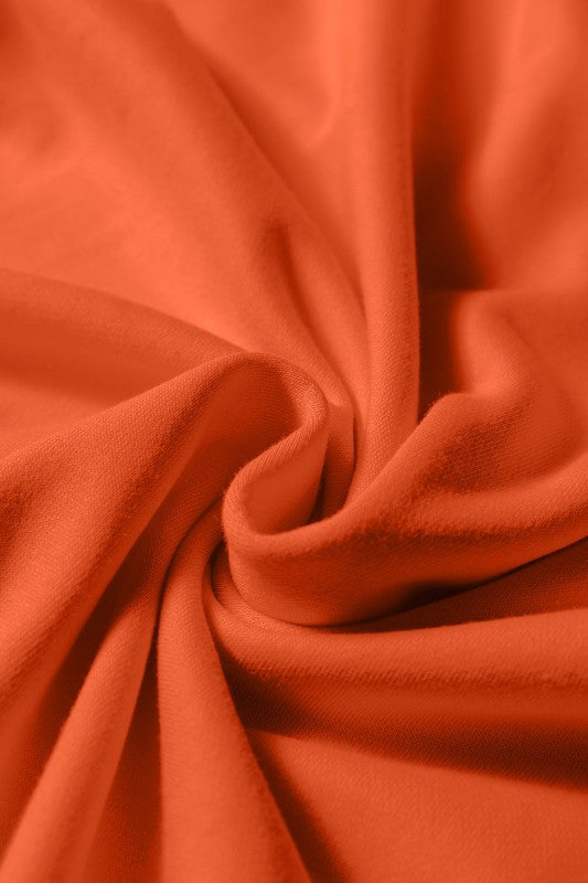 Varsity Stripe Long Sleeve Sweatshirt Dress - FamilyClothes