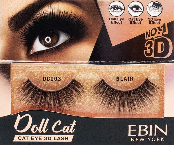 Ebin New York 3D Doll Cat Eyelashes - FamilyClothes
