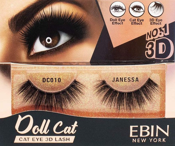 Ebin New York 3D Doll Cat Eyelashes - FamilyClothes