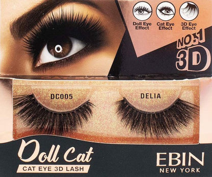 Ebin New York 3D Doll Cat Eyelashes - FamilyClothes