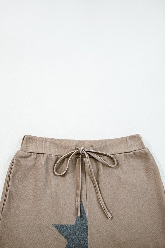 Star Top and Pants Lounge Set - FamilyClothes