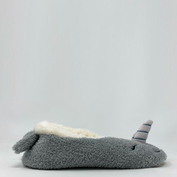 Narwhal - Women's Cozy House Slipper - FamilyClothes