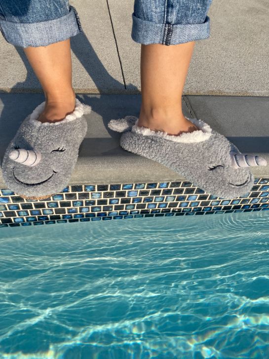 Narwhal - Women's Cozy House Slipper - FamilyClothes