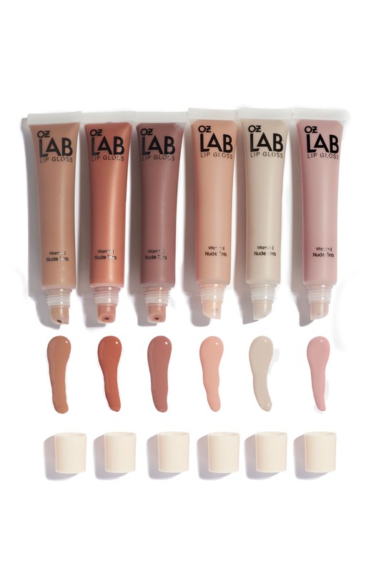 48 Pack-OZ LAB Natural Tinted Gloss Lip Polish - FamilyClothes