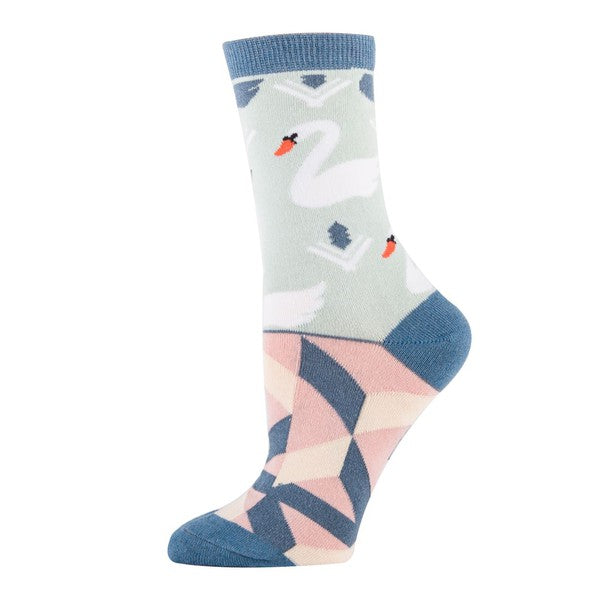Black Swan - Women's Crew Socks - FamilyClothes