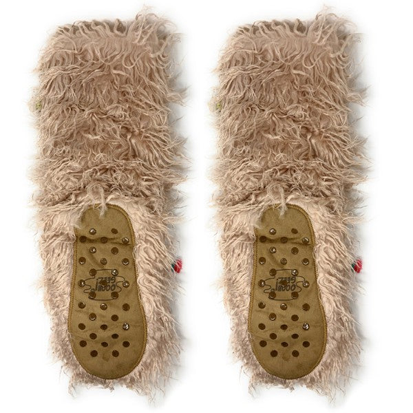 Llama Llama - Women's House Sherpa Slipper Socks - FamilyClothes