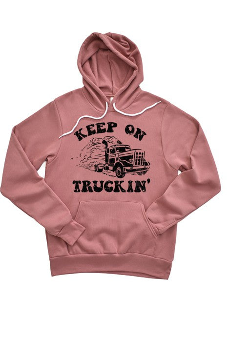 Keep On Truckin Hoodie - FamilyClothes