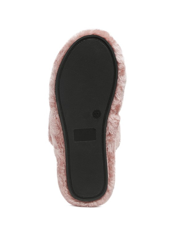 SMOOTHIE FUR SLIP-ON FLATS - FamilyClothes
