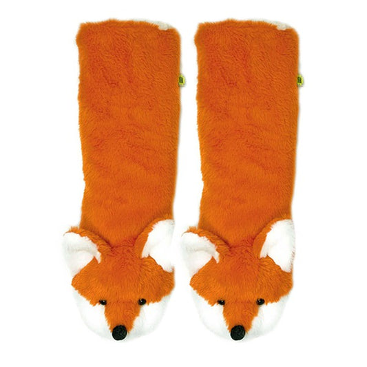 Fox Sakes - Women's Fluffy House Slipper Socks - FamilyClothes