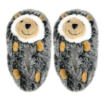 Hedge Hugs - Womens Fluffy House Slippers Shoes - FamilyClothes