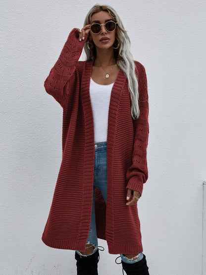 Women's Long Sleeve Cardigan for Effortless Style and Comfort - FamilyClothes