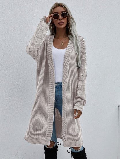 Women's Long Sleeve Cardigan for Effortless Style and Comfort - FamilyClothes