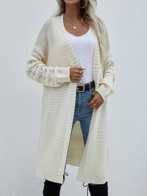 Women's Long Sleeve Cardigan for Effortless Style and Comfort - FamilyClothes