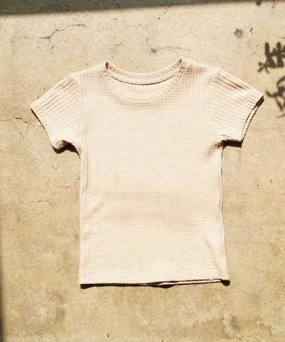 BAMBOO WAFFLE CLASSIC T FOR KIDS - FamilyClothes