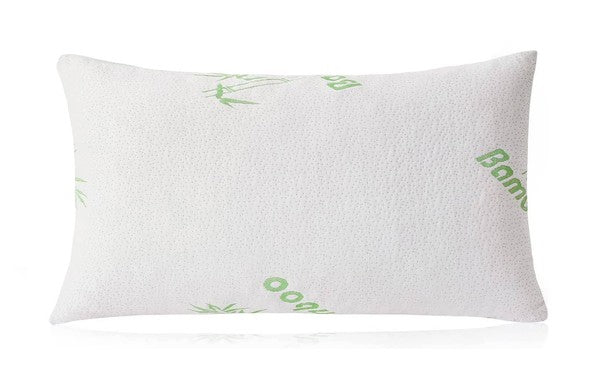 Soft Plush Bamboo Memory Foam Support Pillow - FamilyClothes