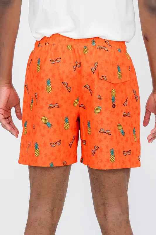 Pineapple Swim Trunks Board Shorts - FamilyClothes