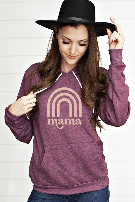 Mama Rainbow Hoodie - FamilyClothes