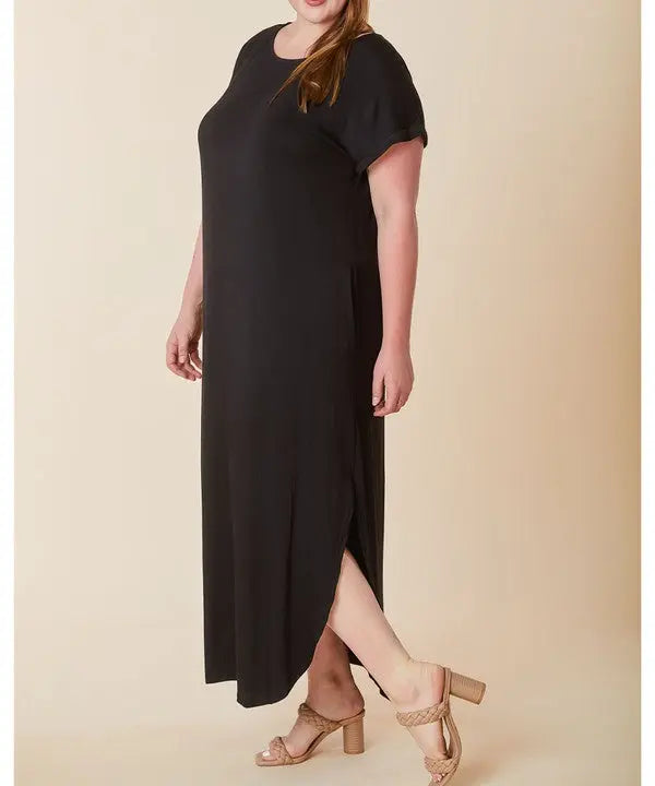 BAMBOO MAXI DRESS CURVY SIZE - FamilyClothes