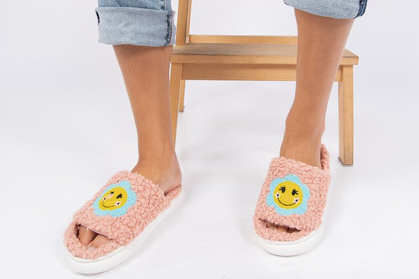 HappyDays - Women's Slide on Slippers - FamilyClothes