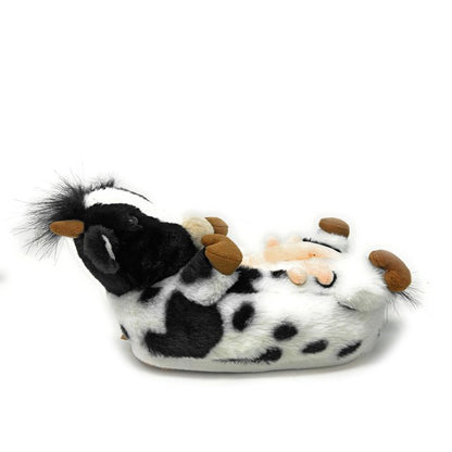 Howdy Cow - Kids' Cute Plush Animal Slippers - FamilyClothes