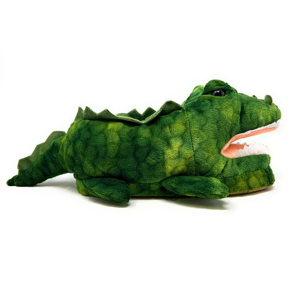 Alligator Hugs - Kids' Cute Plush Animal Slippers - FamilyClothes