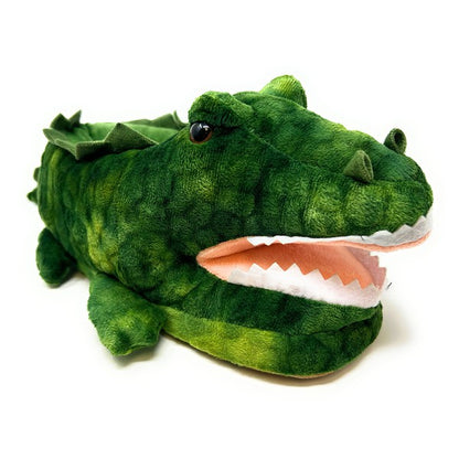 Alligator Hugs - Kids' Cute Plush Animal Slippers - FamilyClothes
