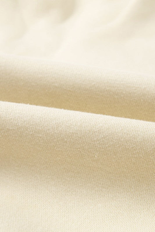 Solid Zip-Up Jacket and Drawstring Pants Set - FamilyClothes