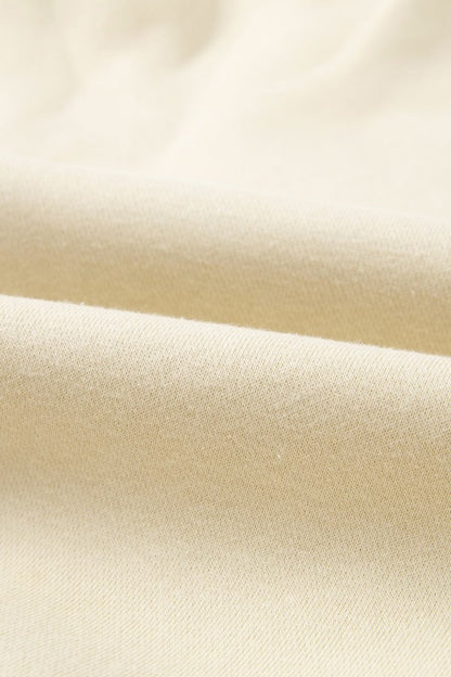 Solid Zip-Up Jacket and Drawstring Pants Set - FamilyClothes