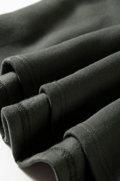 Solid Fleece Lined Drawstring Hoodie - FamilyClothes