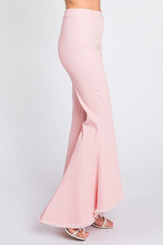 Stretch Denim Pintuck Pleated Jeans - FamilyClothes