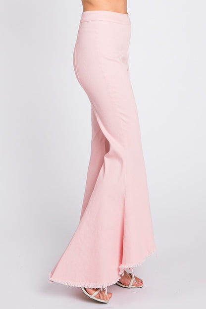 Stretch Denim Pintuck Pleated Jeans - FamilyClothes