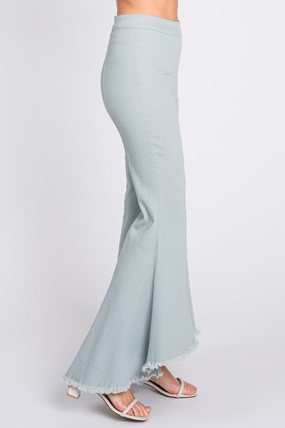 Stretch Denim Pintuck Pleated Jeans - FamilyClothes