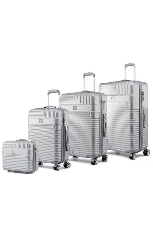 MKF Mykonos Luggage Set by Mia K- 4 pieces - FamilyClothes