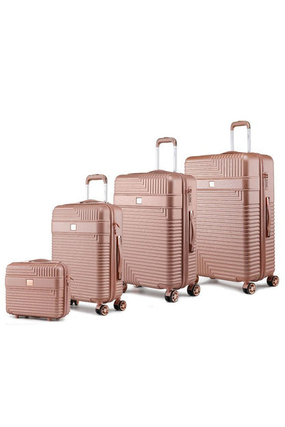 MKF Mykonos Luggage Set by Mia K- 4 pieces - FamilyClothes