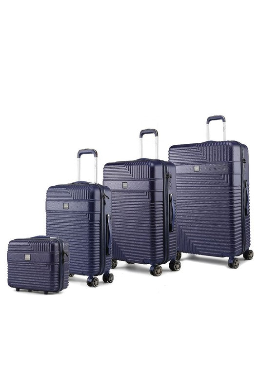MKF Mykonos Luggage Set by Mia K- 4 pieces - FamilyClothes