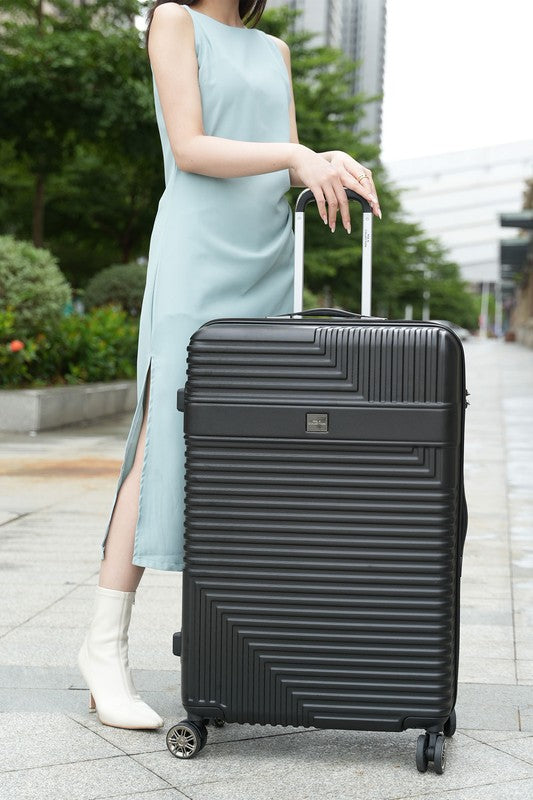 MKF Mykonos Extra Large Check-in Spinner by Mia K - FamilyClothes