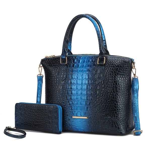 MKF Liora Croc-Embossed Tote Bag by Mia K - FamilyClothes