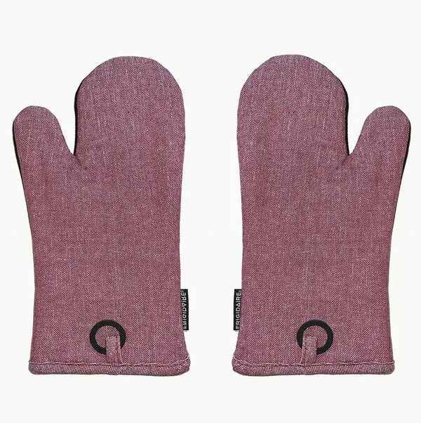 Heat Resistant Oven Mitts With Cotton & Neoprene