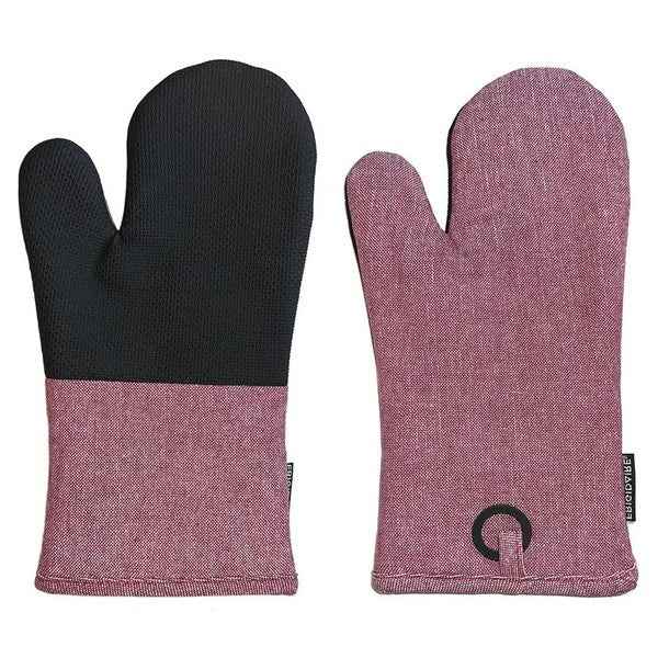 Heat Resistant Oven Mitts With Cotton & Neoprene
