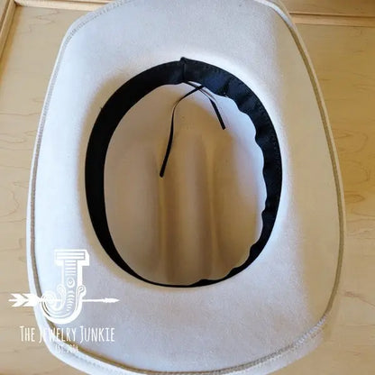 Long BlackGold Feather&Turq SlabHatband Choice Hat - FamilyClothes